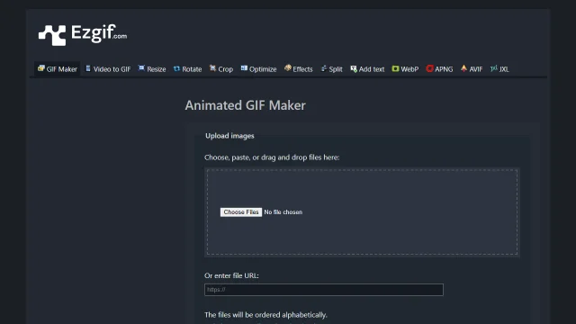 Screenshot of Animated GIF/WebP Maker