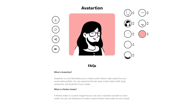 Screenshot of Avatartion