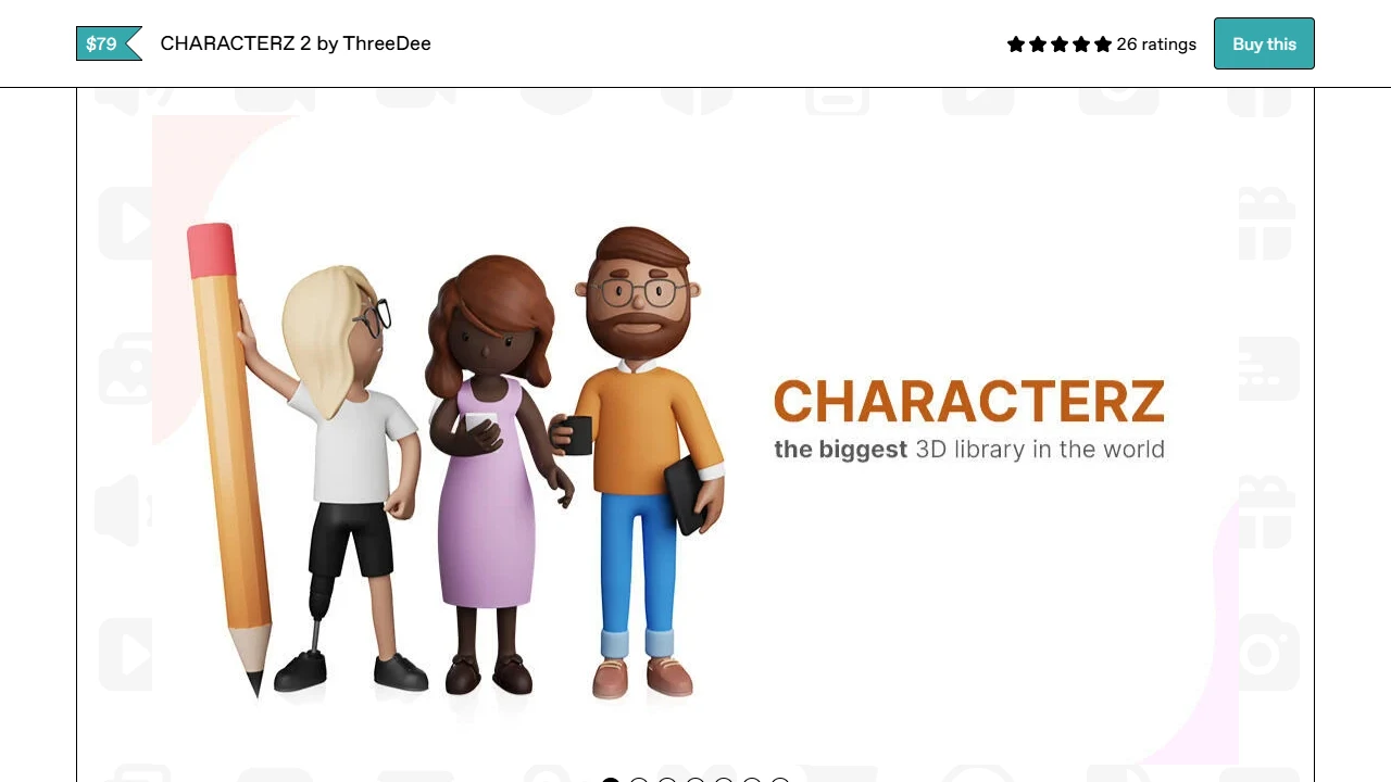 Screenshot of Characterz 2