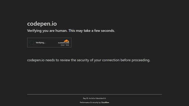 Screenshot of CodePen Hall of Fame