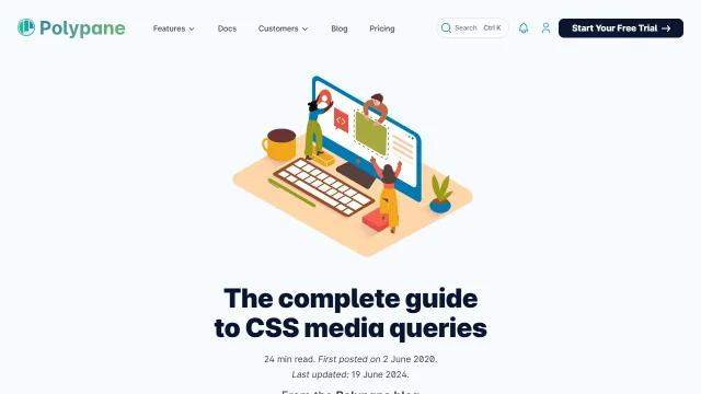Screenshot of Complete Guide to Media Queries
