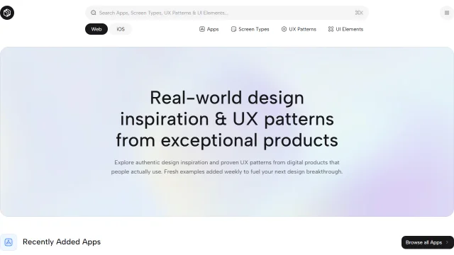 Screenshot of Design Vault