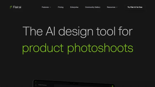 Screenshot of Flair AI