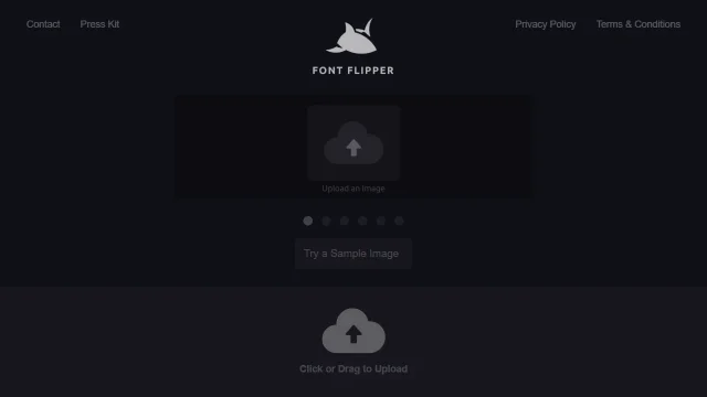 Screenshot of Font Flipper