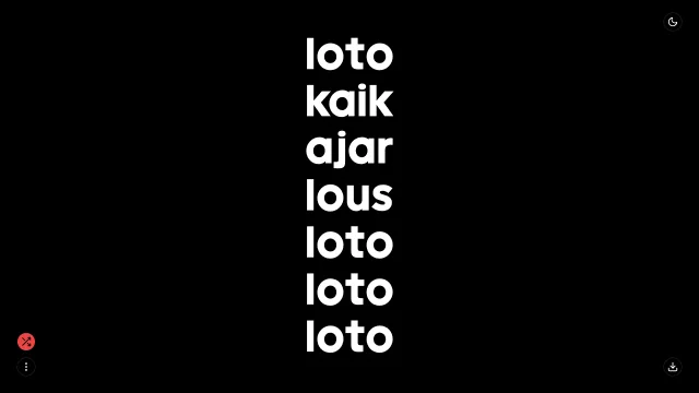 Screenshot of Geomini Remixable Font