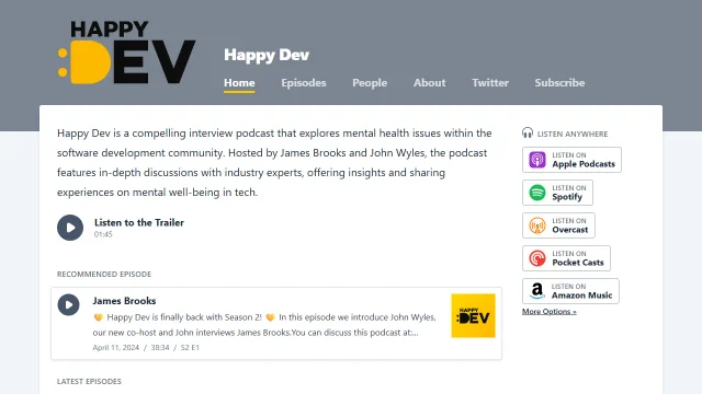 Screenshot of Happy Dev