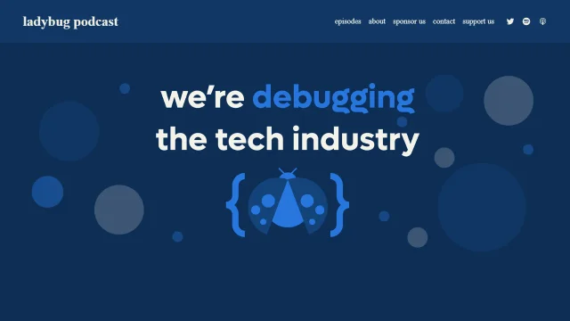 Screenshot of Ladybug Podcast