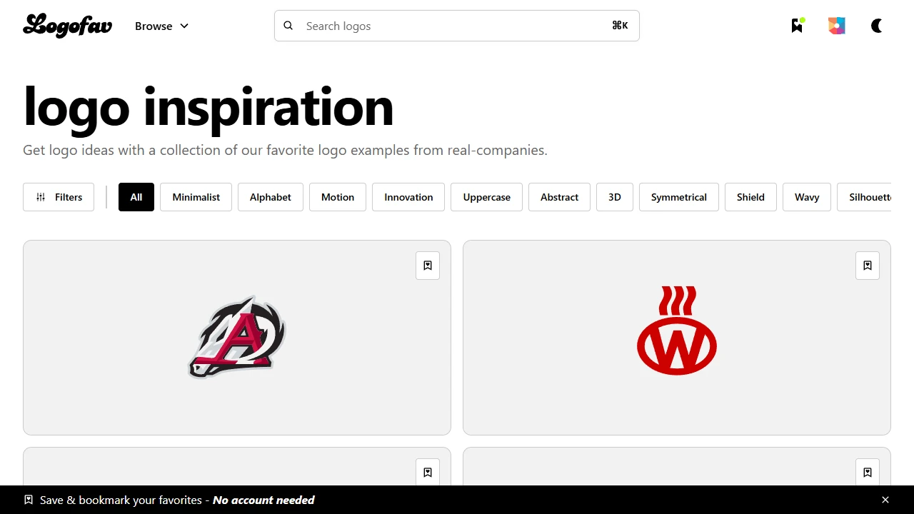 Screenshot of Logofav