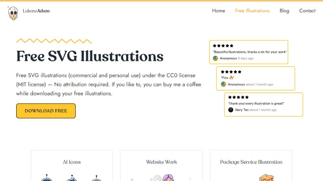 Screenshot of Lukasz Adam