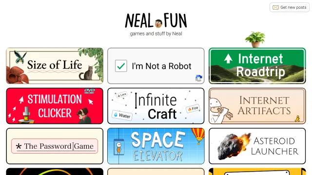 Screenshot of Neal.fun