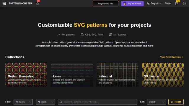 Screenshot of Pattern Monster