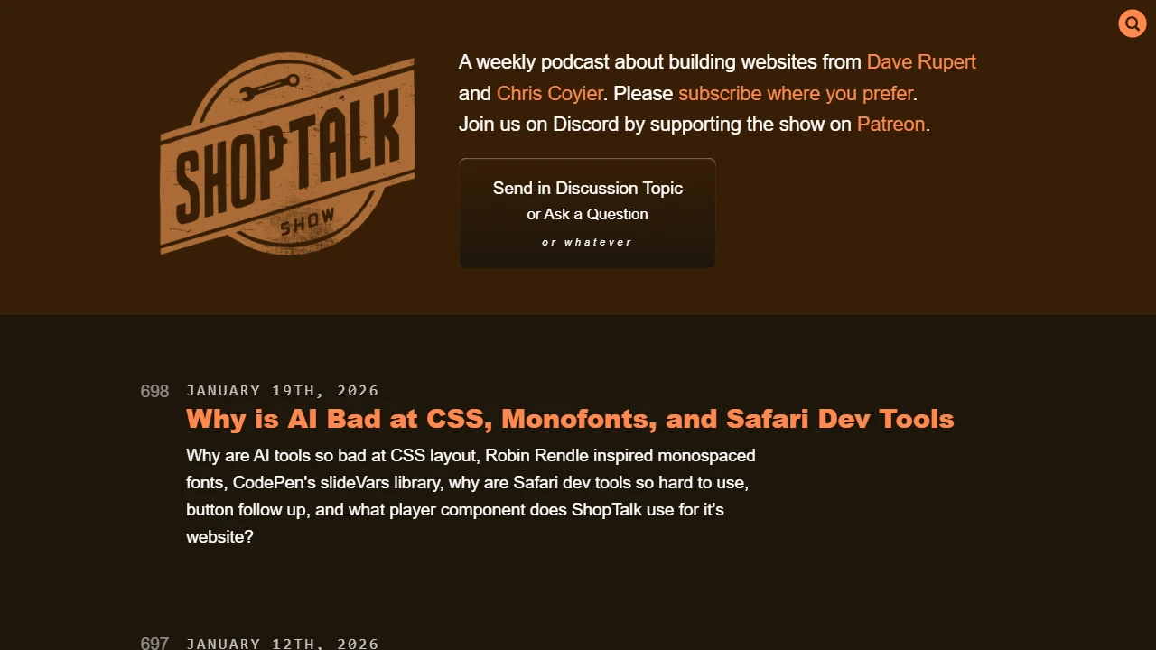 Screenshot of ShopTalk