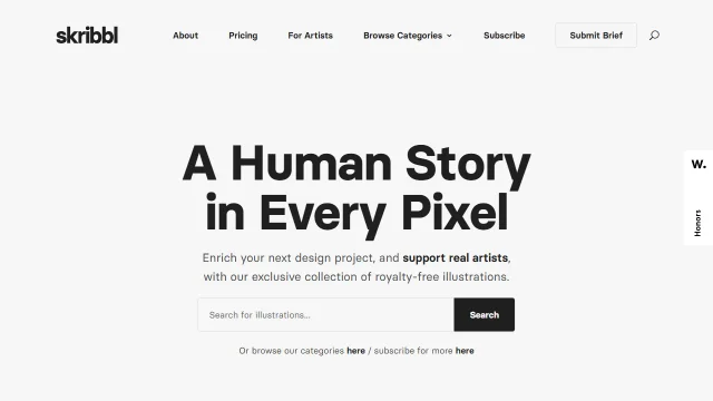 Screenshot of Skribbl Illustrations