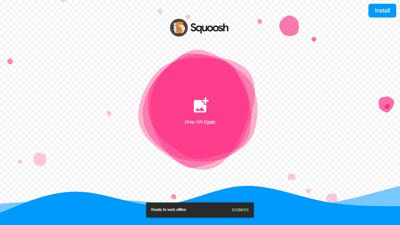 Screenshot of Squoosh