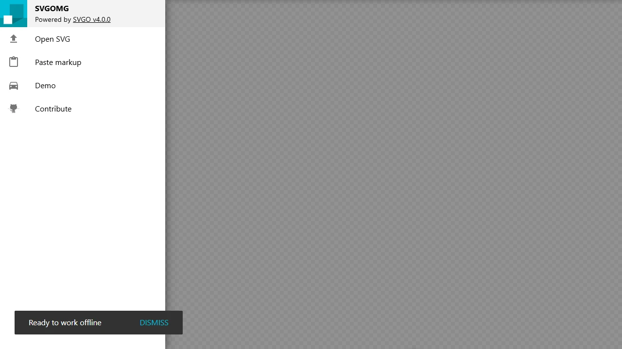 Screenshot of SVGOMG