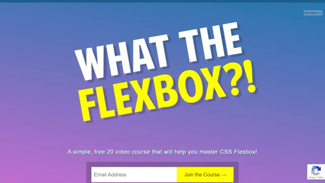 Screenshot of What The Flexbox?!
