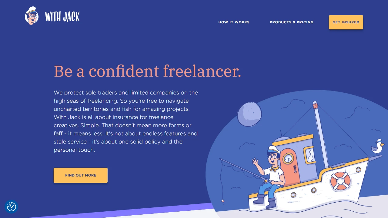 Screenshot of With Jack (UK)