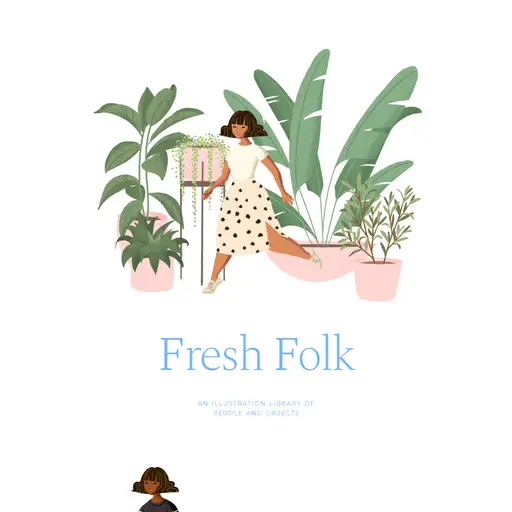 Screenshot of Fresh Folk website