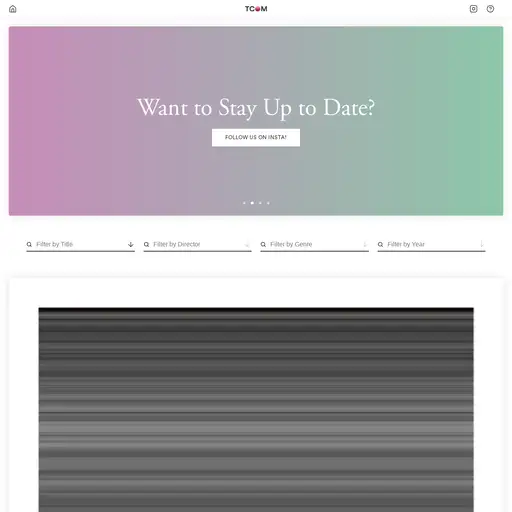 Screenshot of The Colors of Motion website